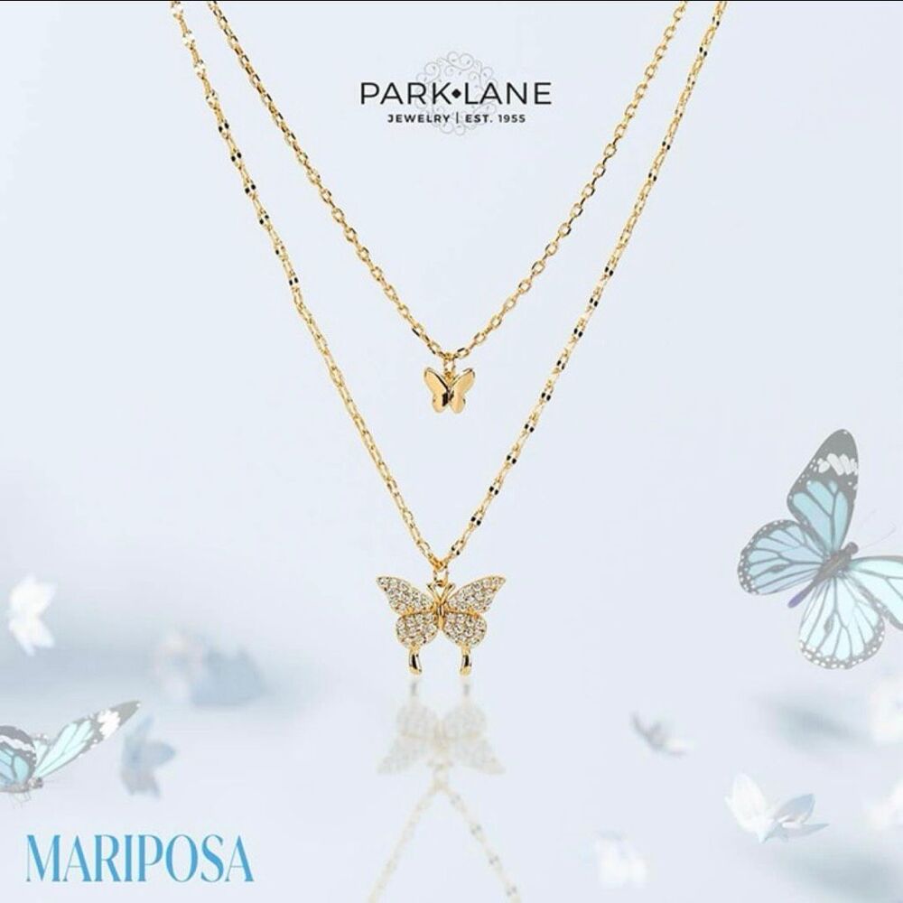 Park Lane | Mariposa Necklace | 2 in 1 | Gold